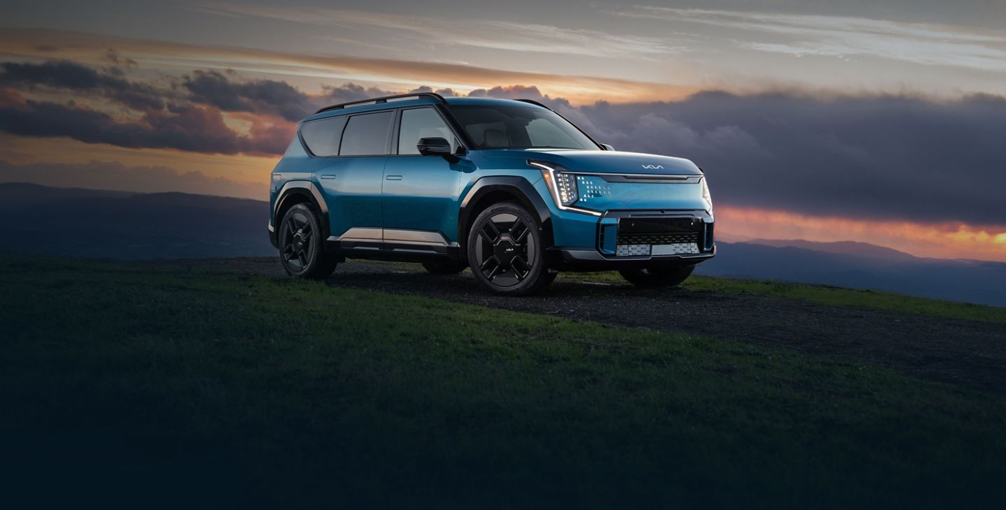 The 2026 Kia EV9 in Victorville, California.
