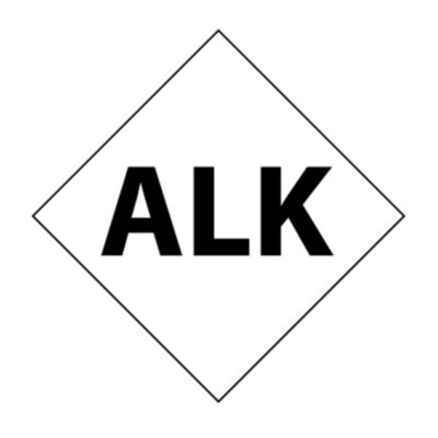 Nmc Nfpa Symbol Labels   5X5   Alkaline