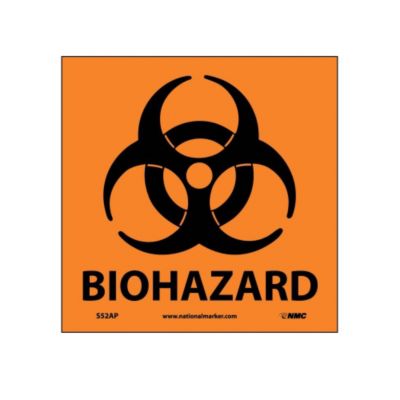 Nmc Biohazard Warning Signs   7X7   Biohazard