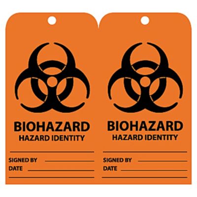 Nmc Tags   Biohazard   Orange