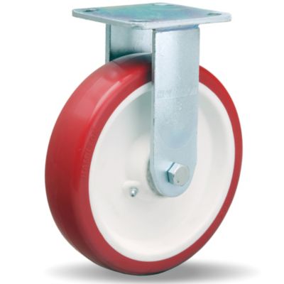 Hamilton Standard Duty Caster   8Dia.X2W   Polyurthane   Polypropylene Hub   Rigid