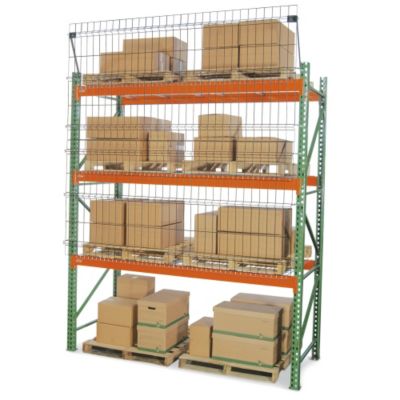 Husky Aisle Shield Pallet Rack Guard   96Wx36H   Black