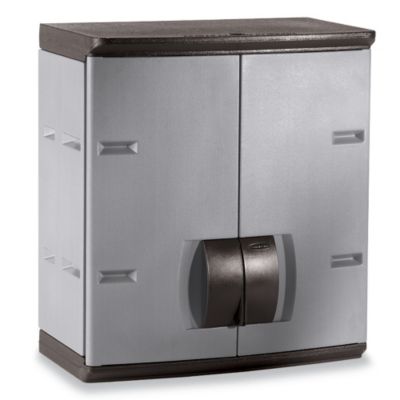 Rubbermaid Wall Hung Storage Cabinet   24X14x27   Gray