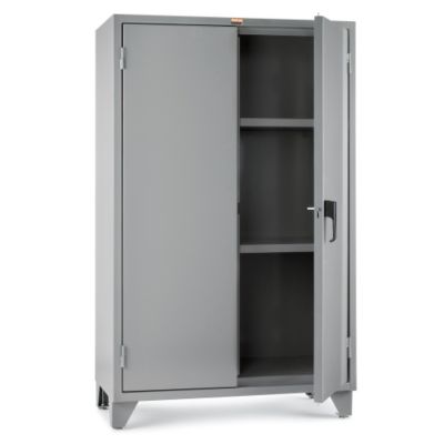 Relius Solutions Ultra Capacity Grade Storage Cabinet   48Wx24Dx78H   3 Shelf Openings   Gray