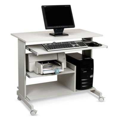 Sandusky Buddy Euroflex Mini Tower Workstation   35 1/2 X21 5/8 X31   Gray