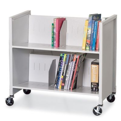 Sandusky Buddy File Cart   32X16x34   Platinum