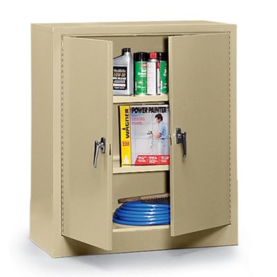 Edsal All Welded Storage Cabinet   36X18x42   Putty