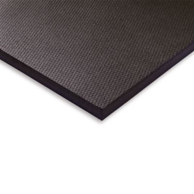 Relius Solutions Heavy Duty Rubber Anti Fatigue Mats   4X6   Black   4x6