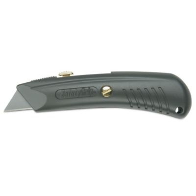 Safety Grip Utility Knives   Ergonomic   Gray   Gray  (RSG 197)