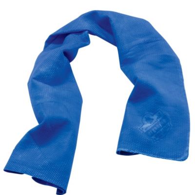 Ergodyne Chill Its Evaporative Cooling Towel   Blue   Lot of 6