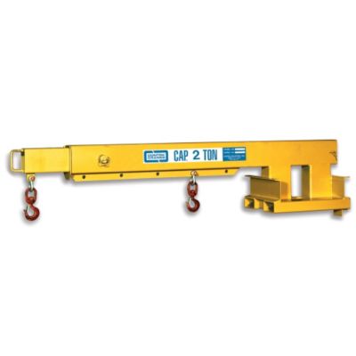 Contrx Standard Telescoping Boom Attachments – 10″h Riser – 24″ Fork ...