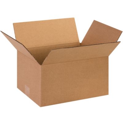 Corrugated Boxes   13X10x7   Kraft   Lot of 25