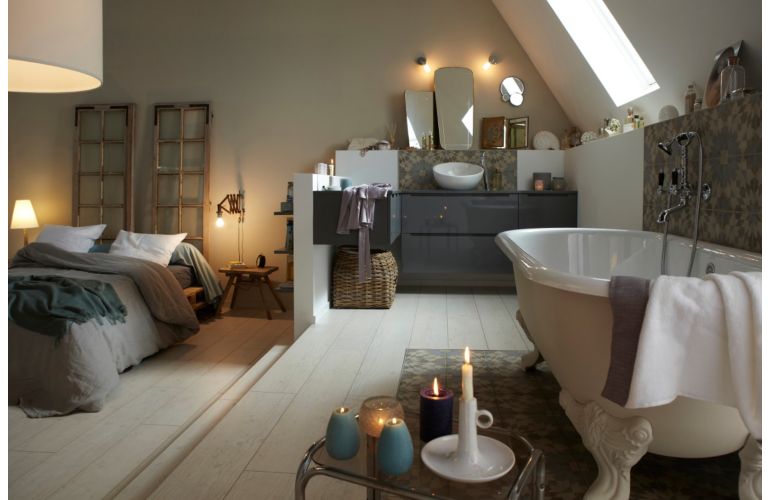 Comment Amenager Une Salle De Bains Sous Les Combles
