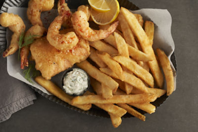 Lamb Weston® Seasoned 1/2" x 1/4" Platter Fries® Beer Battered Recipe