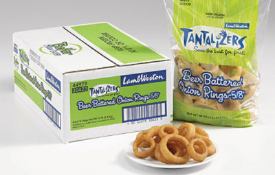 Tavern Traditions® 5/8" Beer Battered Onion Rings Lamb Weston®