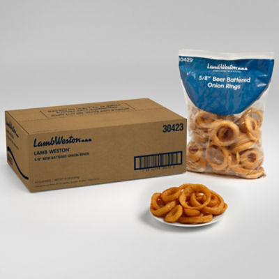 Lamb Weston® 5/8&amp;quot; Beer Battered Onion Rings| Lamb Weston®