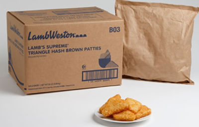 Lamb Weston® Triangle Hash Brown Patties Lamb Weston®