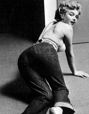 marilyn monroe levis 501