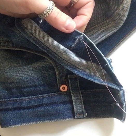 How to Fix a Buttonhole | Off the Cuff