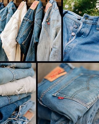 levis distressed denim