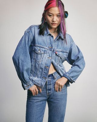 grey levis 501 womens