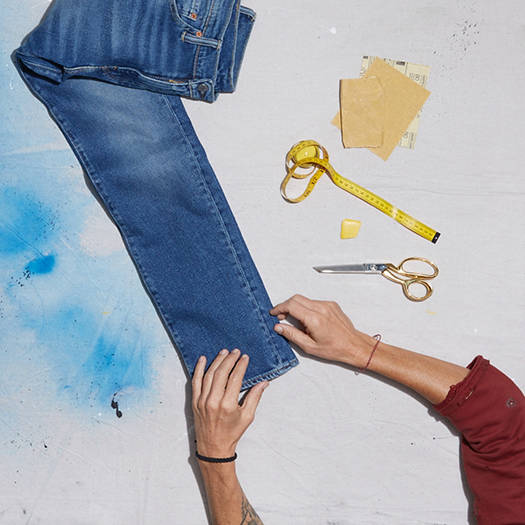 How to Crop Your Jeans | Off The Cuff