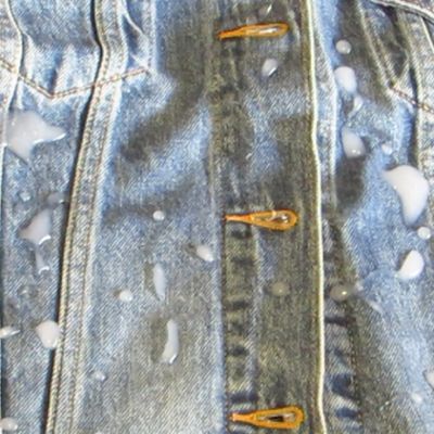 How to Bleach a Denim Jacket DIY Tutorial Off The Cuff