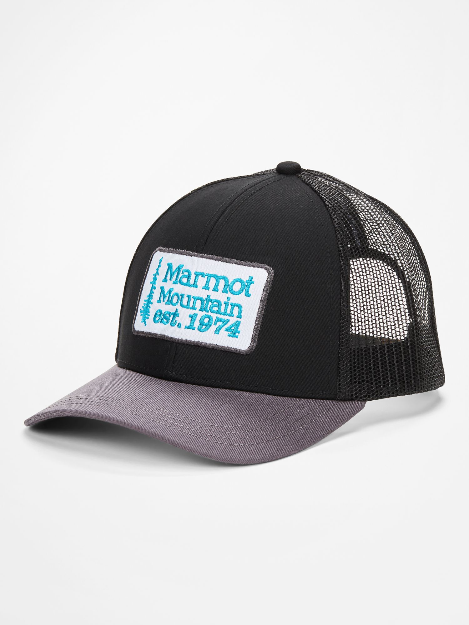 Logo Trucker Cap with Mesh Back - Rocky Mountain Construction