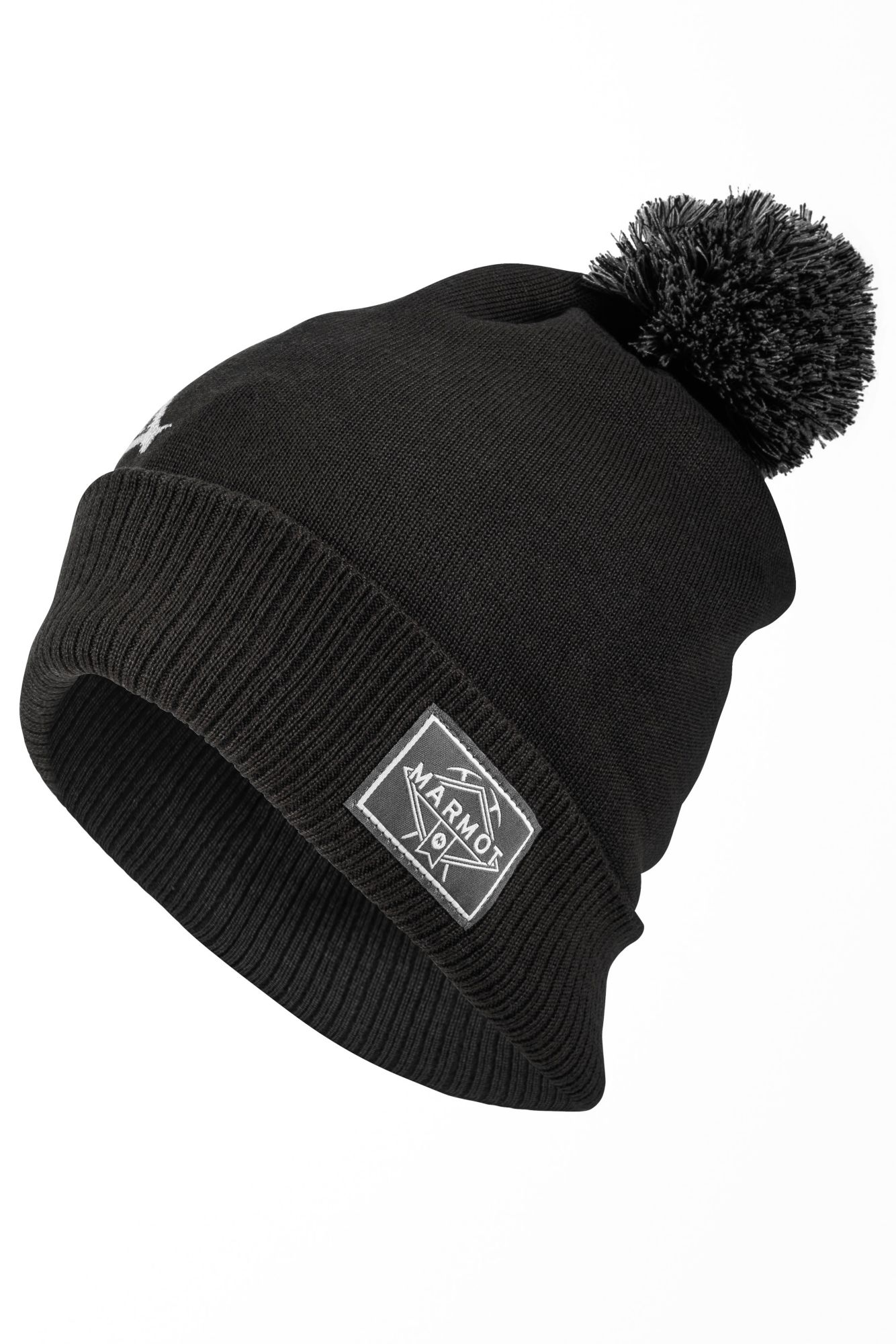 mens knit hat with pom