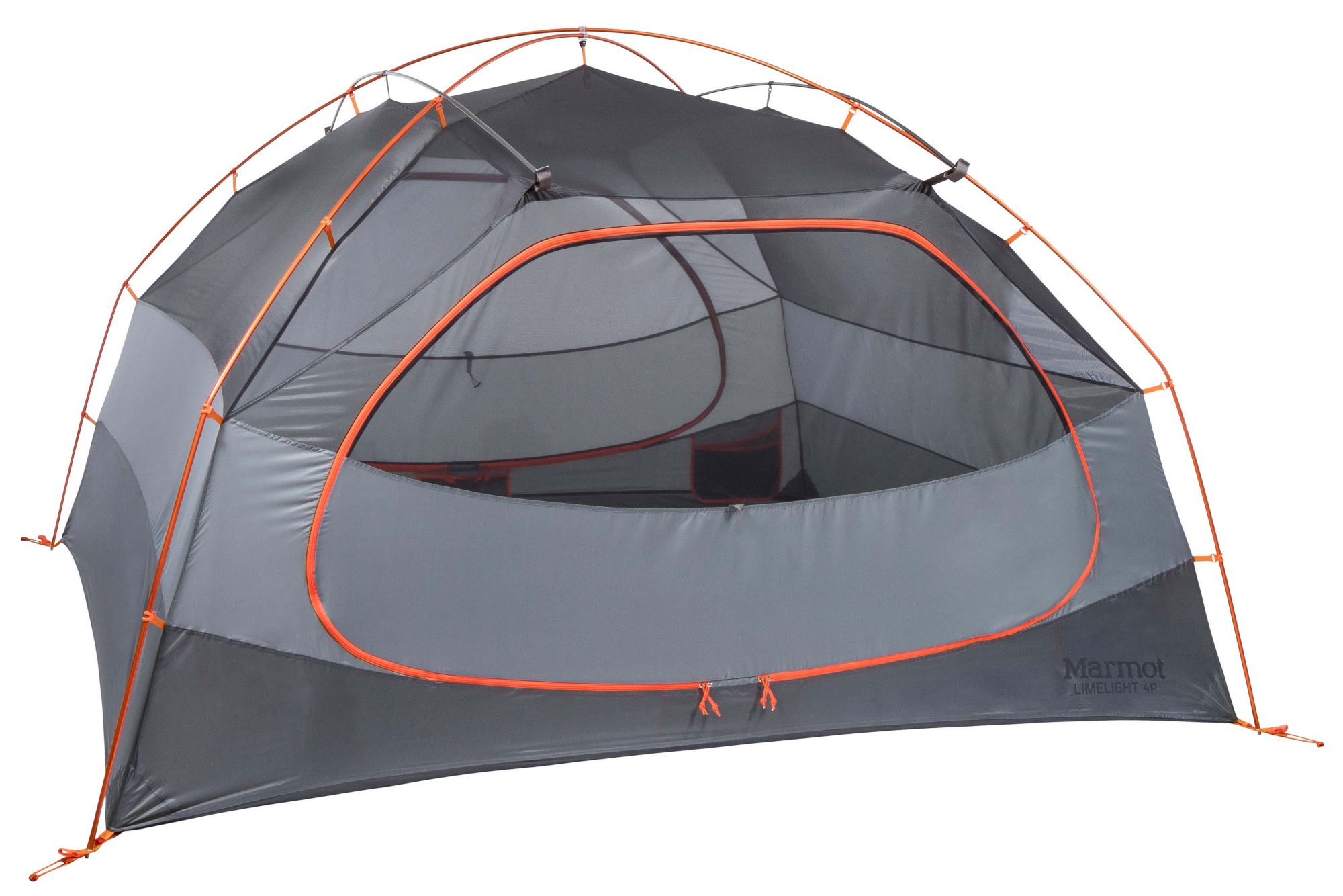 Limelight 4-Person Tent, Cinder/Rusted Orange, medium
