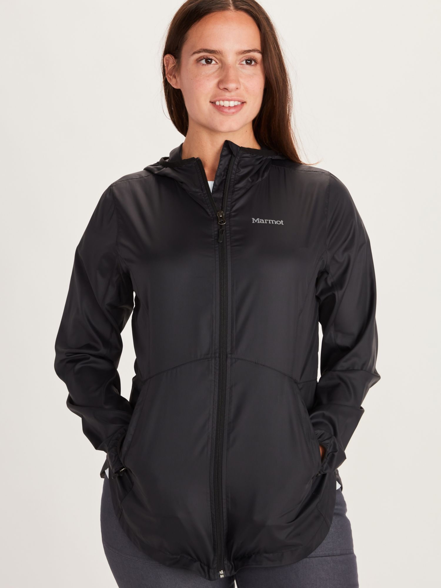 marmot trail wind hooded jacket