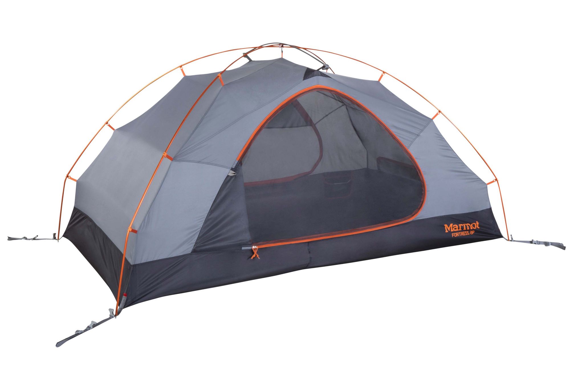 Fortress 2-Person Tent, Tangelo/Grey Storm, medium
