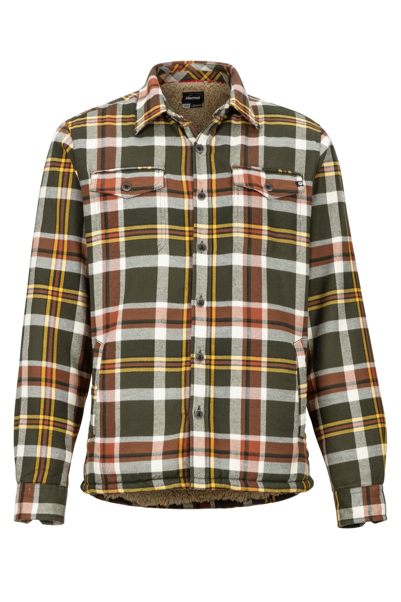 hooded insulated flannel shirt
