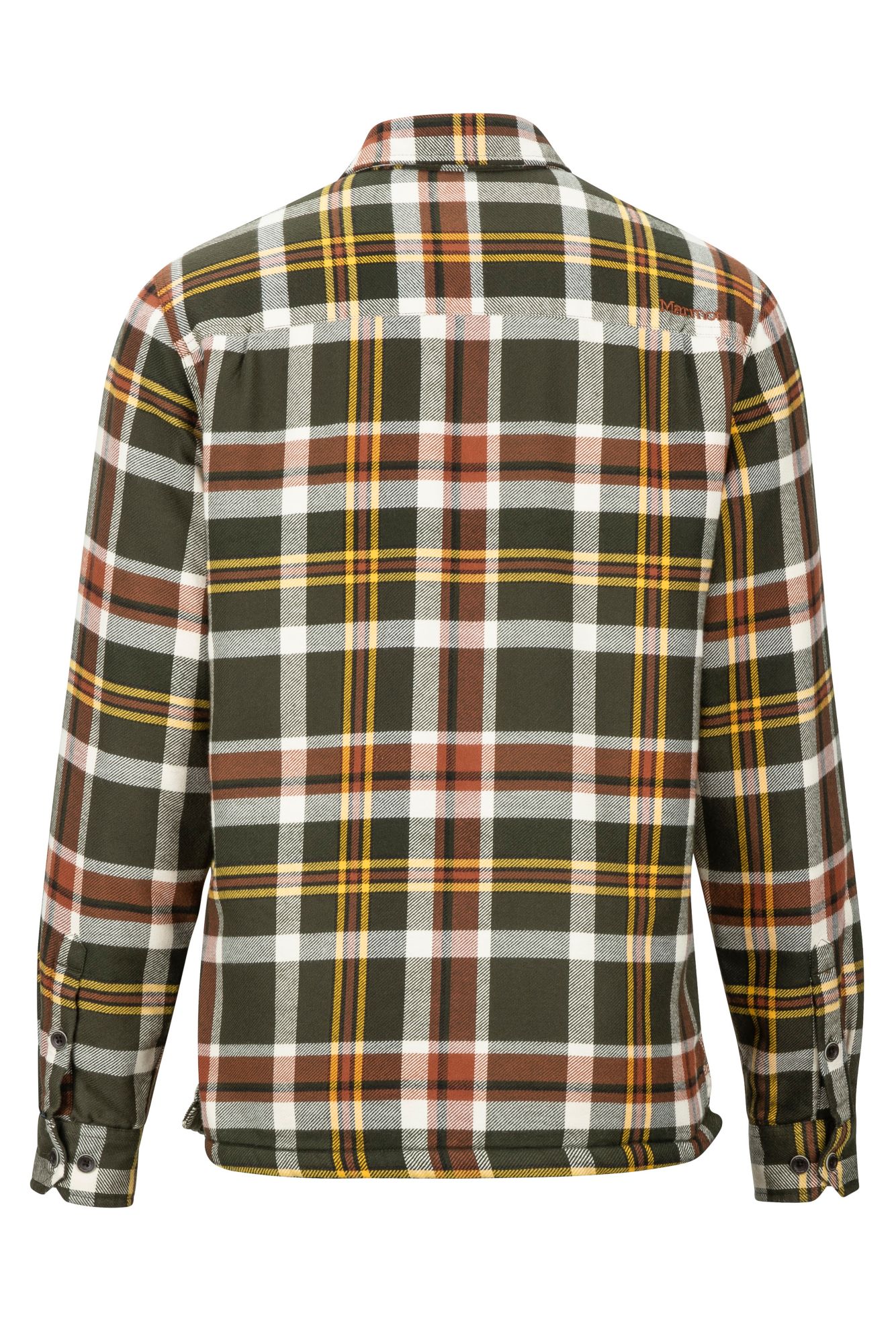 Mens Fleece Lined Flannel Jacket