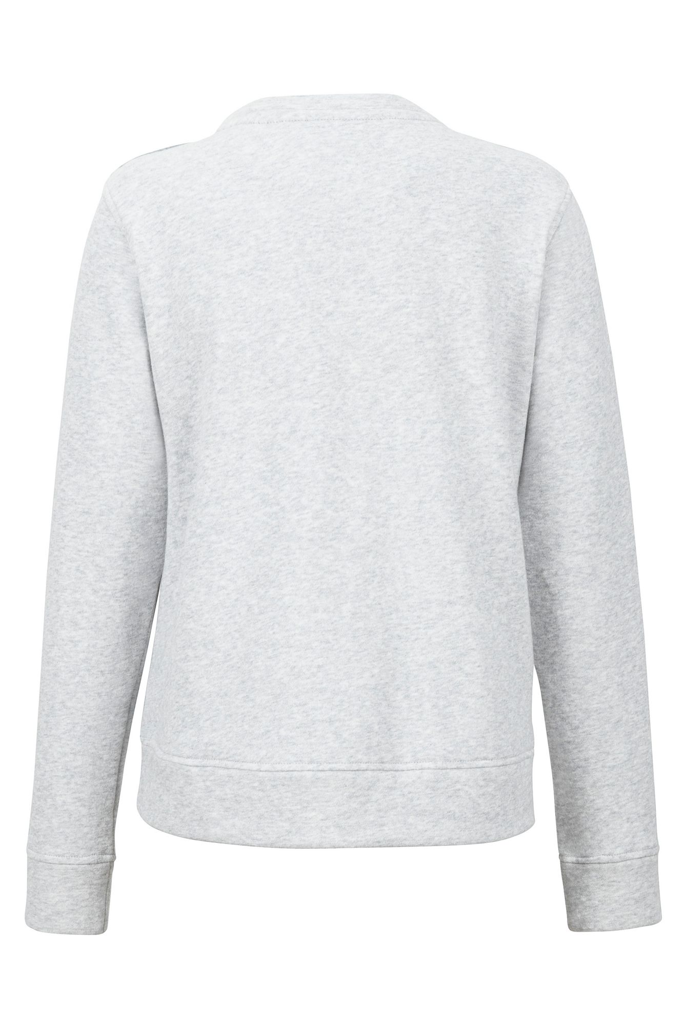 grey crew neck