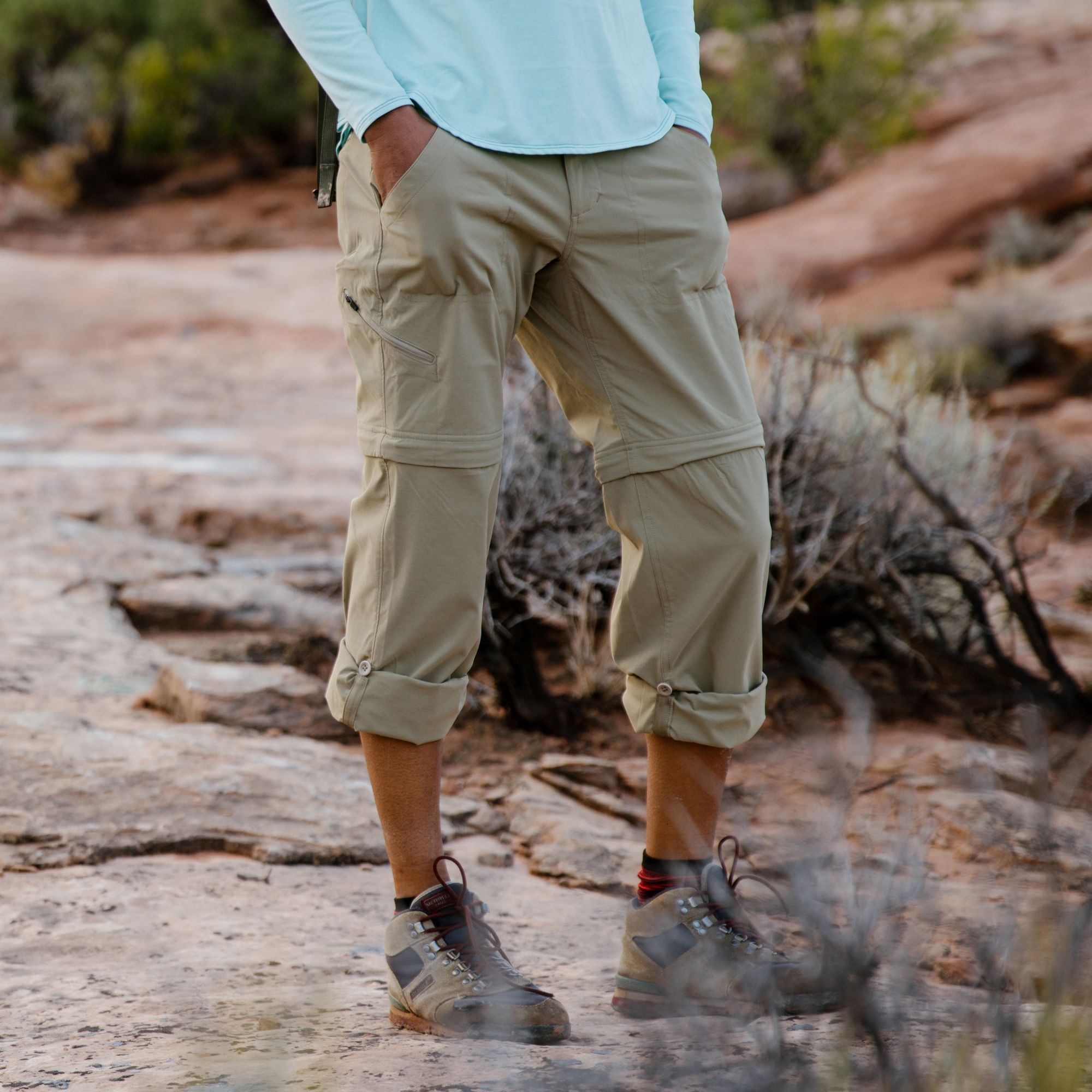 cargo pants convertible shorts