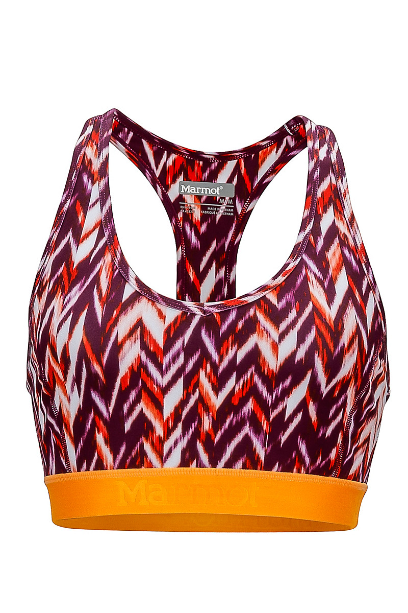 Wm's Layer Up Sportsbra, Deep Plum Trade Wind, large