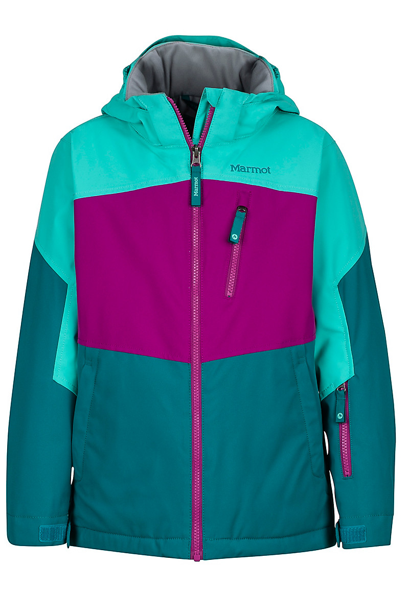 Girl's Elise Jacket, Deep Lake/Waterfall, large