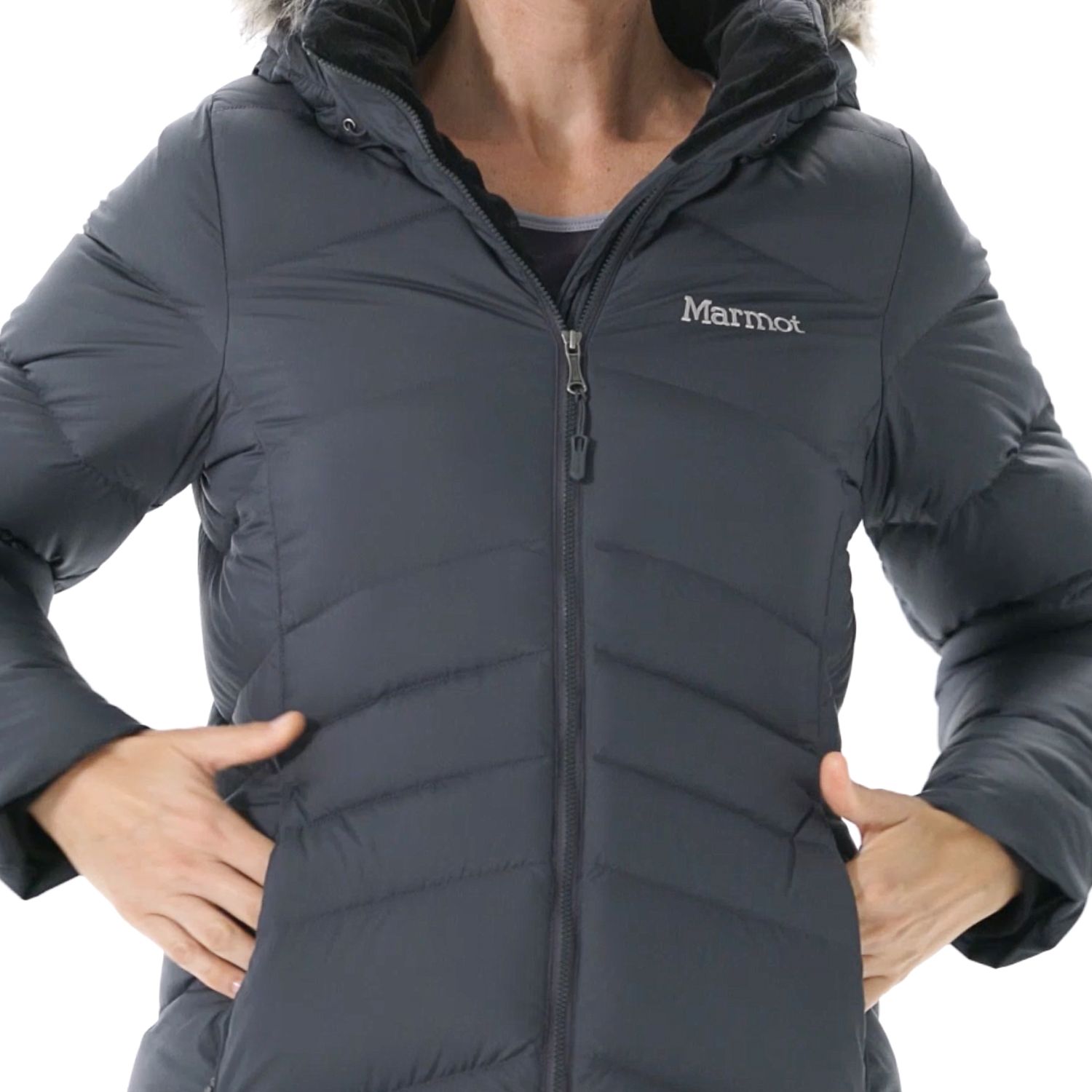 marmot women's hooded jacket