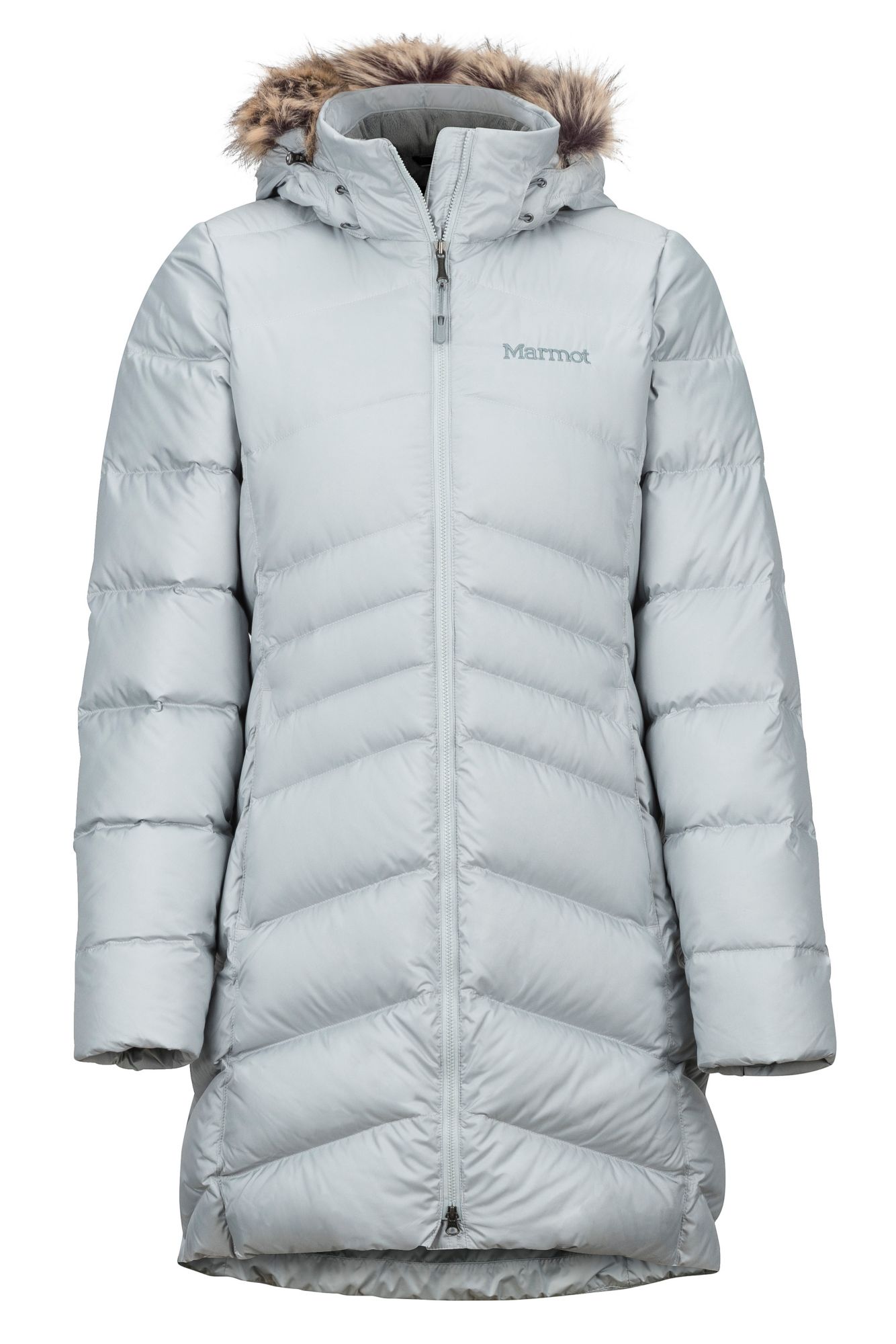 marmot women's jacket with fur hood