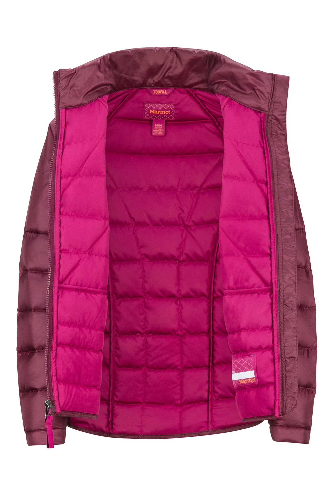 marmot girls down jacket