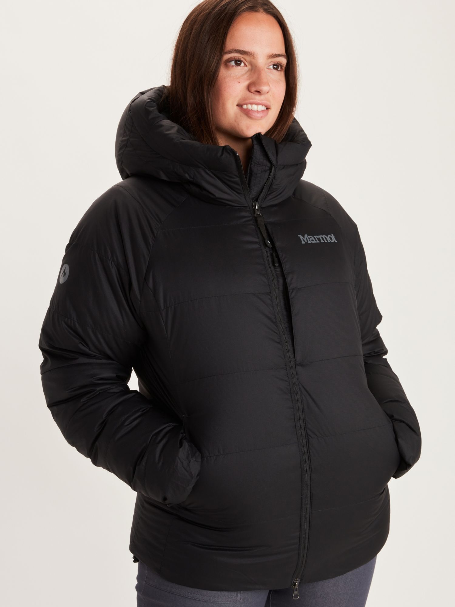 marmot women's hooded jacket