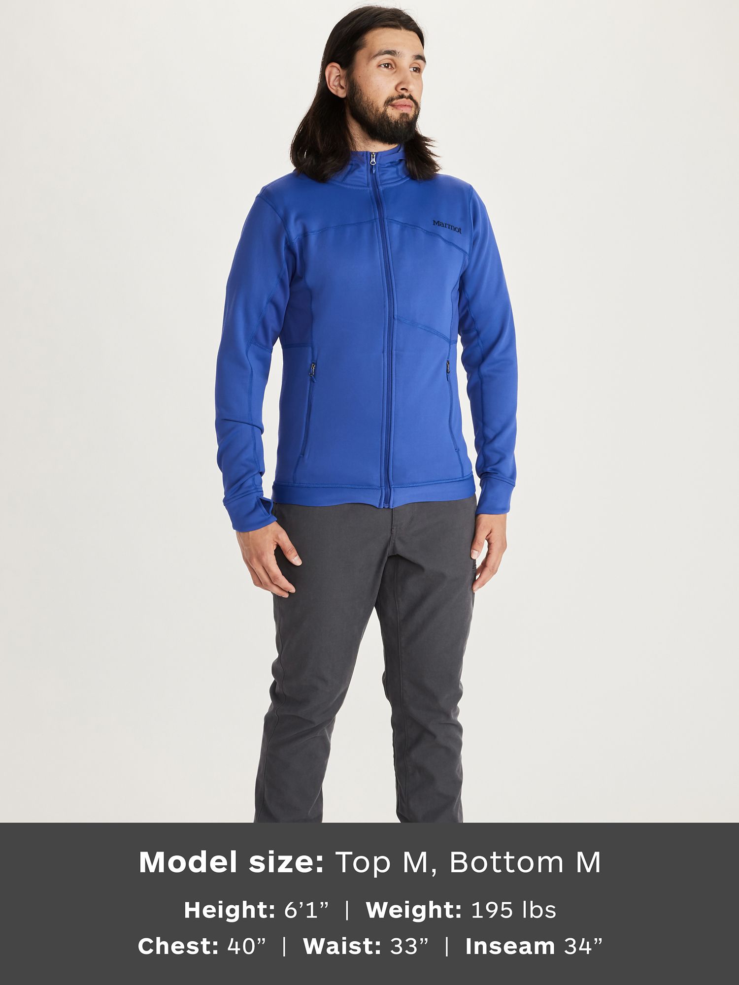 marmot zip hoodie