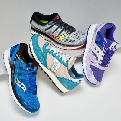 On the Run: Men's Active Shoes ft. Saucony