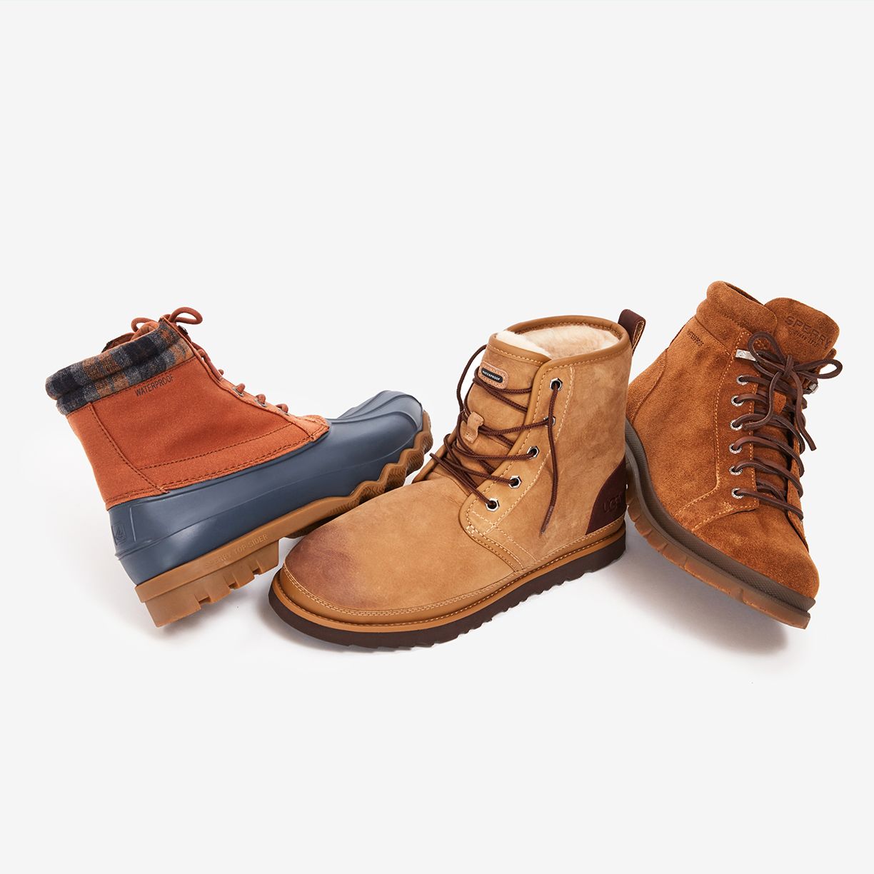 Men's Lace-Up Boots Up to 60% Off