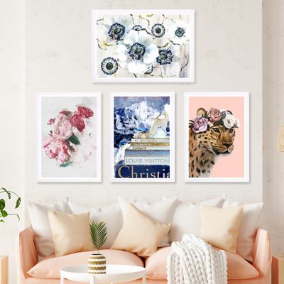 Framed Wall Art ft Floral & Neon Prints at 50% Off