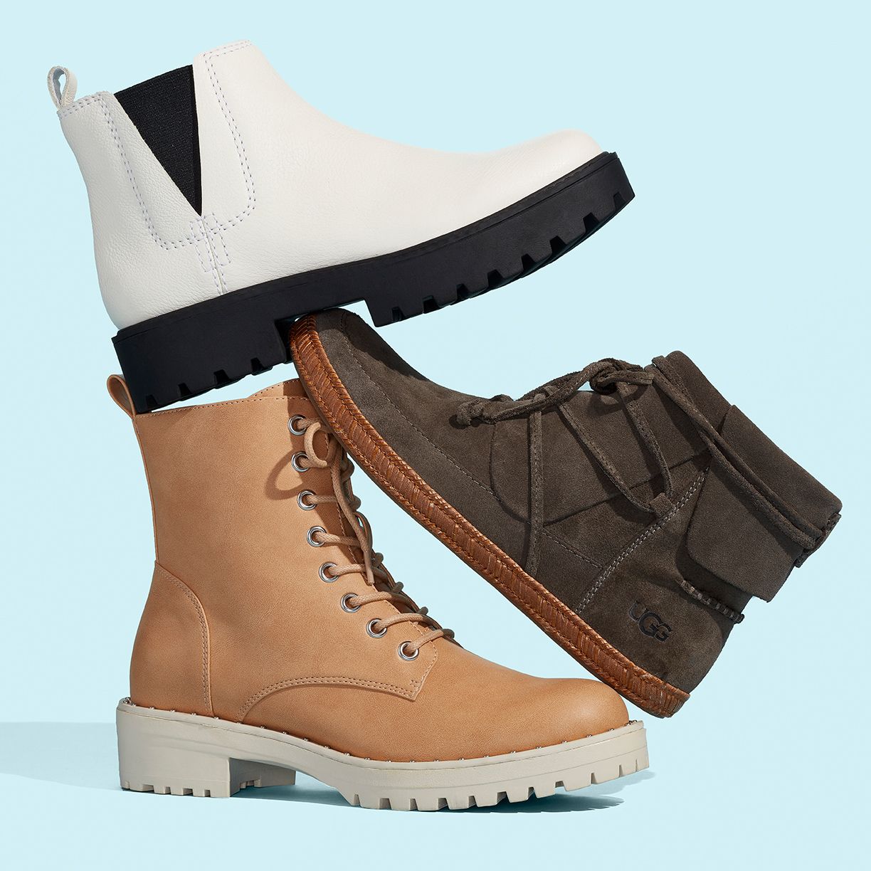 Boot Shop: Lug Sole Boots & More Up to 60% Off