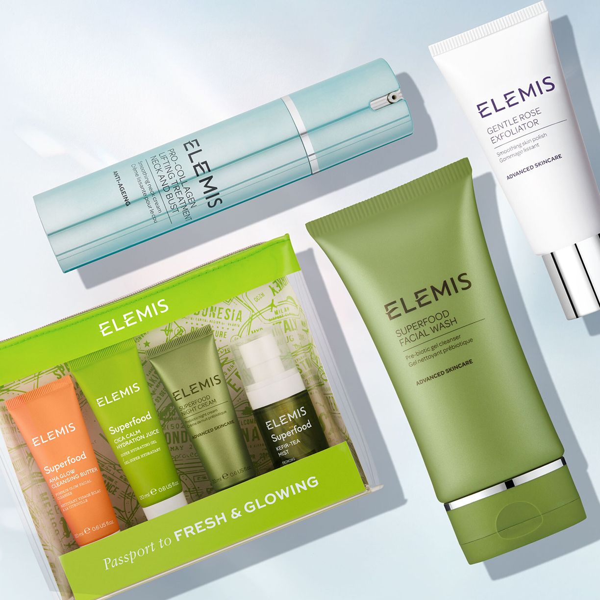 Skincare Sets from Elemis, Mario Badescu, Kiehl's & More Starting at $25