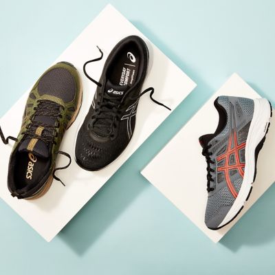 Men's Running Shoes ft. ASICS & More