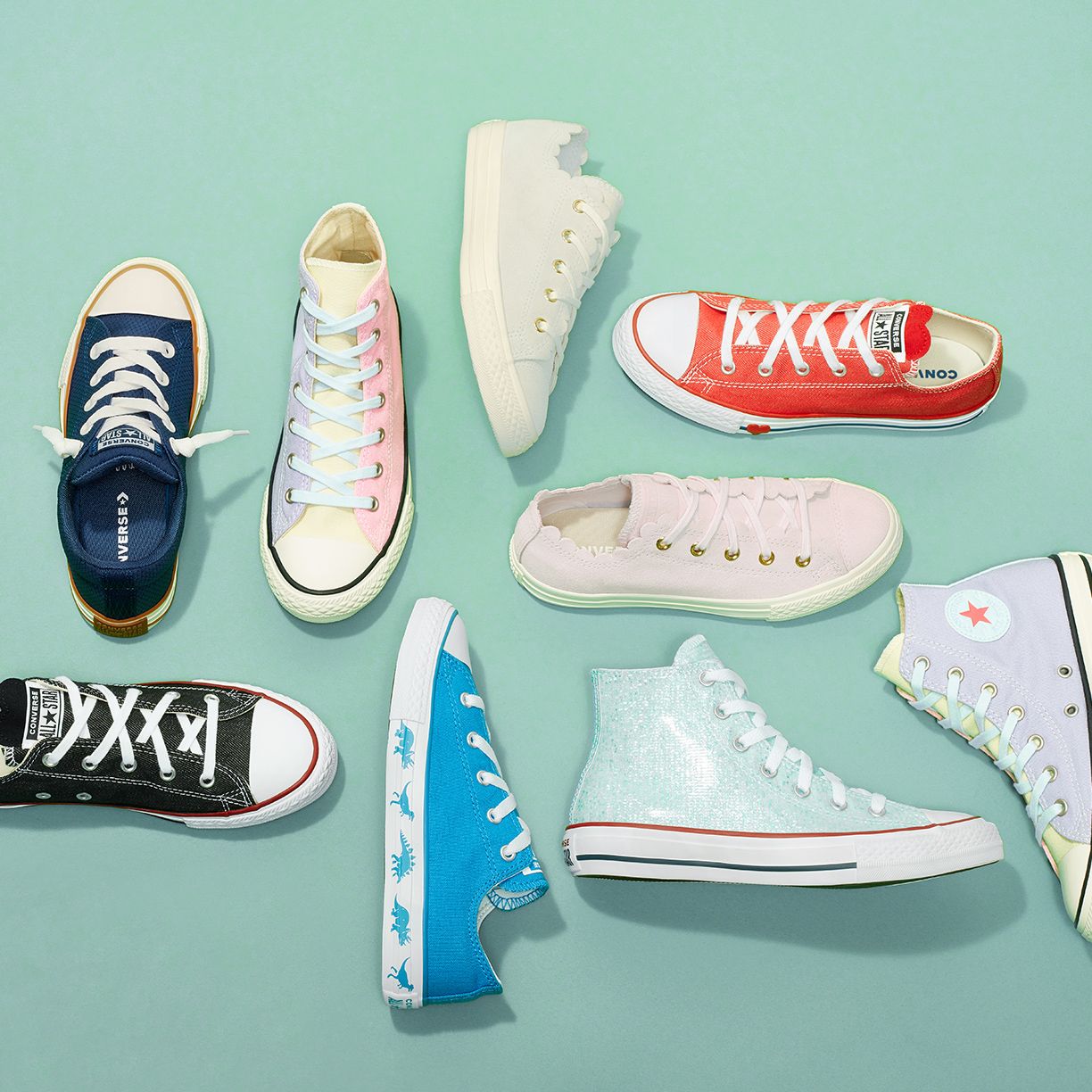 Play All Day: Kids Fashion Sneakers ft. Converse